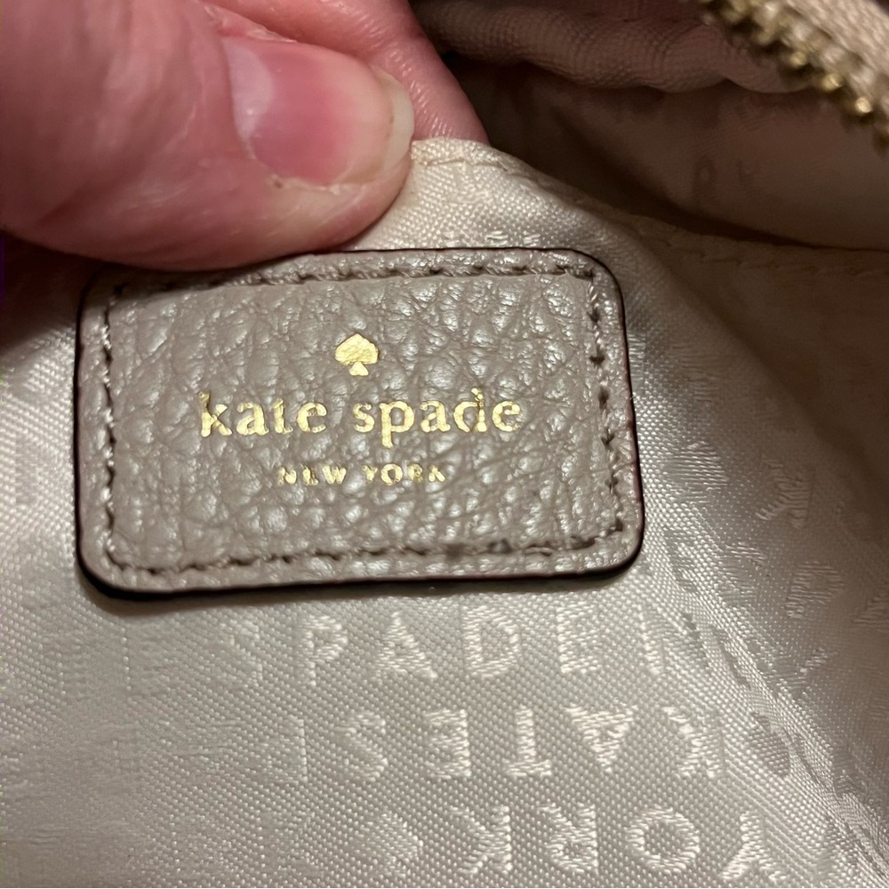Kate Spade Beige Leather Women's Bag